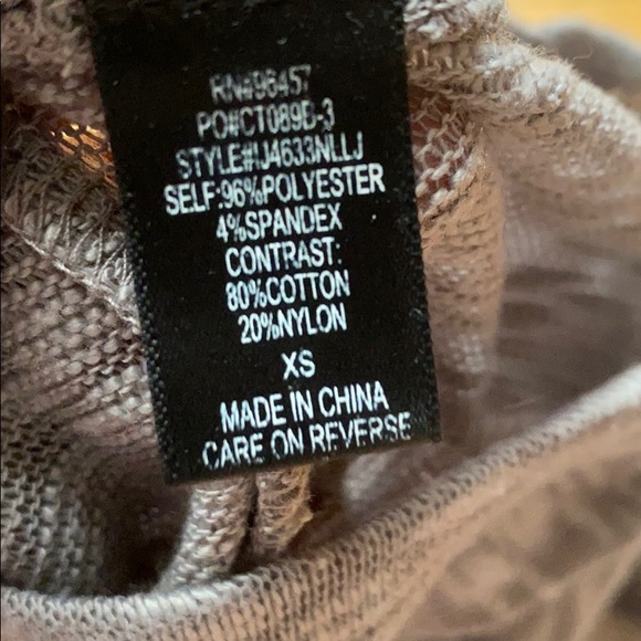 Light Grey sweater top - Picture 5 of 7